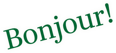 Bonjour！